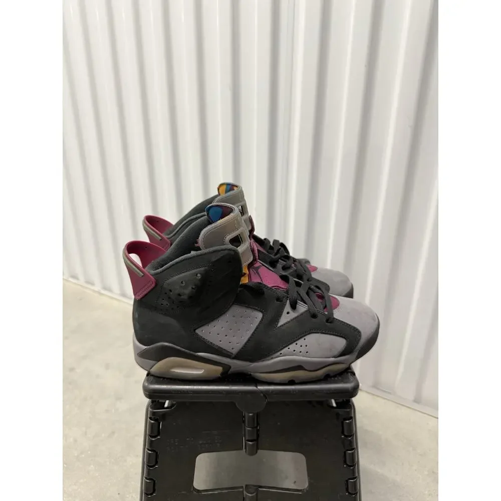 Nike Air Jordan 6 Bordeaux Black Light Size 7.5 Men's - CT8529-063